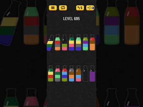 Video guide by HelpingHand: Soda Sort Puzzle Level 695 #sodasortpuzzle