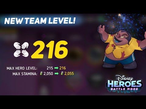 Video guide by Daily Gaming: Disney Heroes: Battle Mode Level 216 #disneyheroesbattle