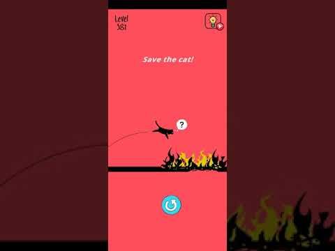 Video guide by Attiq gaming channel: Save the cat Level 381 #savethecat