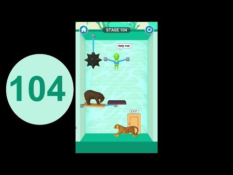 Video guide by Just Awesome: Rescue cut! Level 104 #rescuecut
