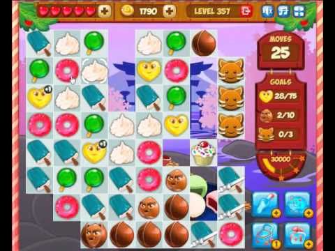 Video guide by Gamopolis: Candy Valley Level 357 #candyvalley
