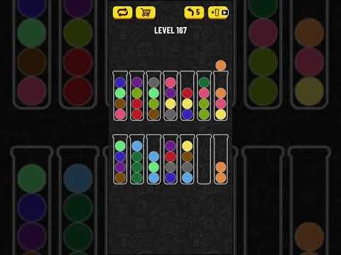 Video guide by Mobile games: Ball Sort Puzzle Level 167 #ballsortpuzzle