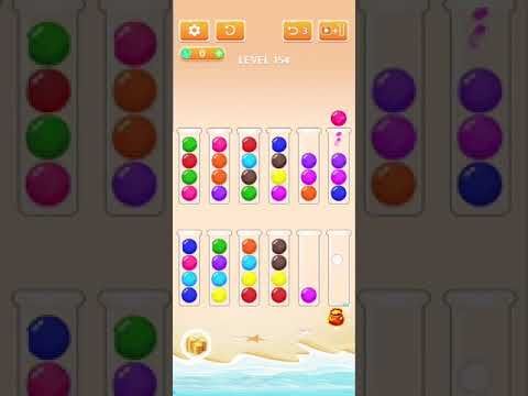 Video guide by HelpingHand: Drip Sort Puzzle Level 154 #dripsortpuzzle