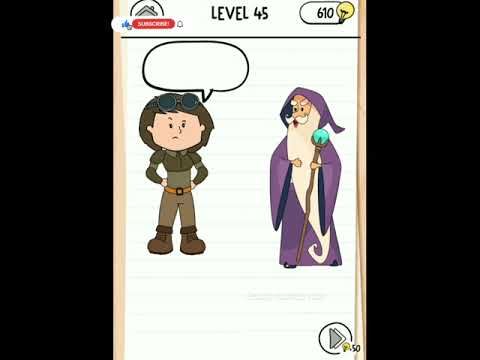 Video guide by Game solver joe: Brain Test 3: Tricky Quests Level 45 #braintest3
