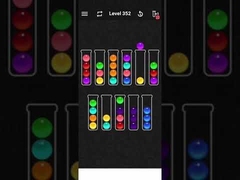 Video guide by HelpingHand: Ball Sort Color Water Puzzle Level 351 #ballsortcolor