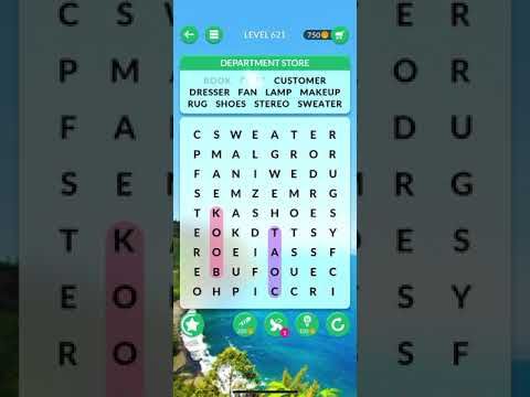 Video guide by Sith Gaming: Wordscapes Search Level 621 #wordscapessearch