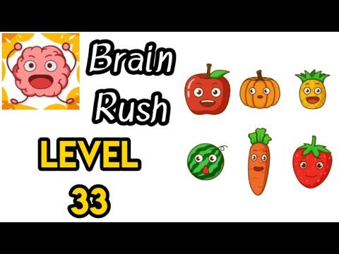 Video guide by I am Zainu: Brain Rush Level 33 #brainrush