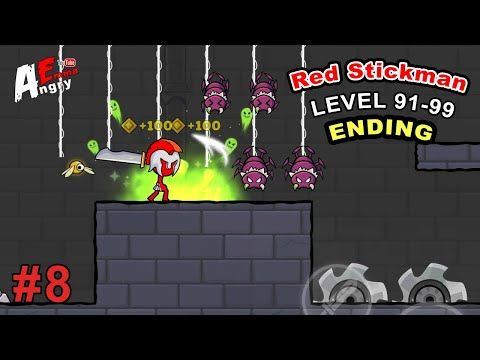 Video guide by Angry Emma: Red Stickman Level 91-99 #redstickman