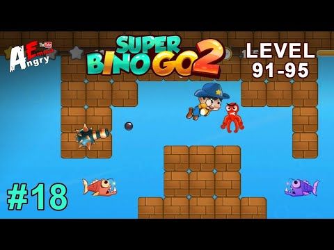 Video guide by Angry Emma: Super Bino Go 2 Level 91-95 #superbinogo