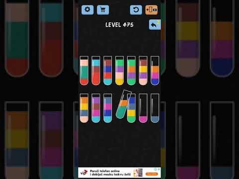 Video guide by ITA Gaming: Water Color Sort Level 475 #watercolorsort