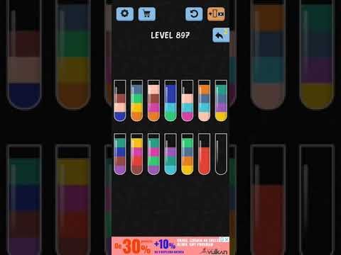 Video guide by ITA Gaming: Water Color Sort Level 897 #watercolorsort