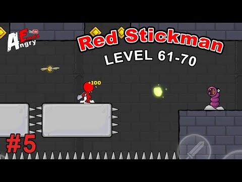Video guide by Angry Emma: Red Stickman Level 61-70 #redstickman