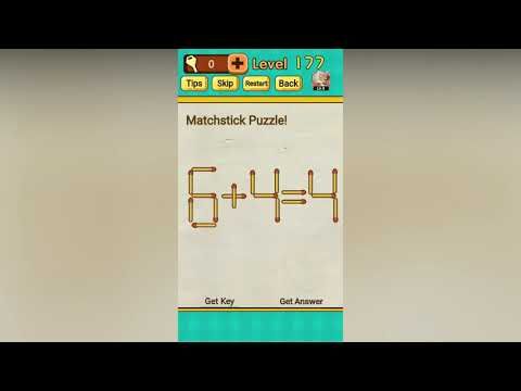 Video guide by eGames YT: Matchstick Puzzle Level 177 #matchstickpuzzle