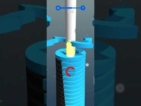 Video guide by apple gamer: Happy Stack Ball Level 6 #happystackball