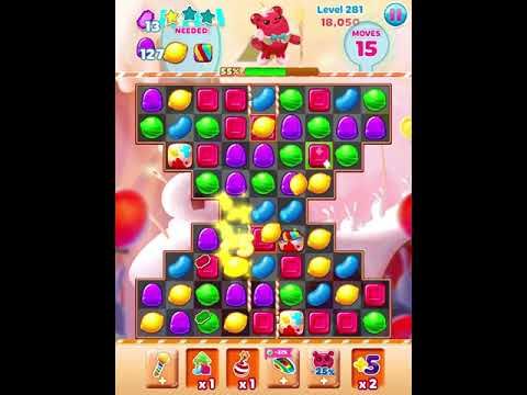 Video guide by Howler The wolf: Candy Blast Mania Level 281 #candyblastmania