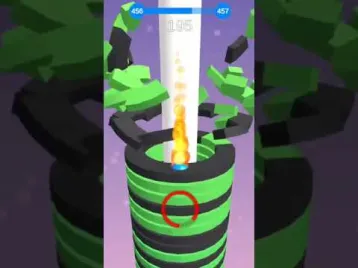 Video guide by Gaming Creator: Stack Ball 3D Level 456 #stackball3d