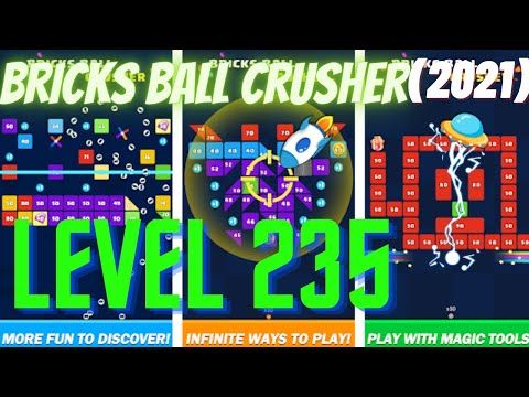 Video guide by Happy Game Time: Bricks Ball Crusher Level 235 #bricksballcrusher