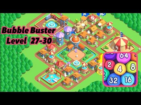 Video guide by ED Gameplay: Bubble Buster Level 27-30 #bubblebuster