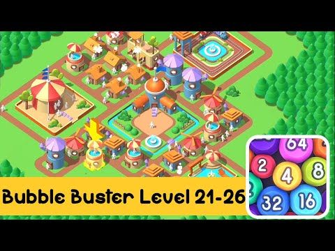 Video guide by ED Gameplay: Bubble Buster Level 21-26 #bubblebuster