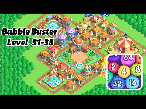 Video guide by ED Gameplay: Bubble Buster Level 31-35 #bubblebuster