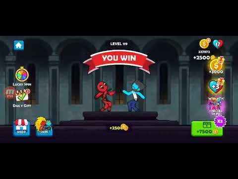 Video guide by Gamer's Nightmare: Red & Blue Stickman Level 116 #redampblue