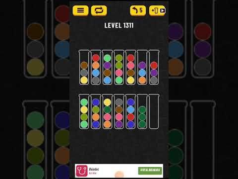 Video guide by infoinfo dunia: Ball Sort Puzzle Level 1311 #ballsortpuzzle