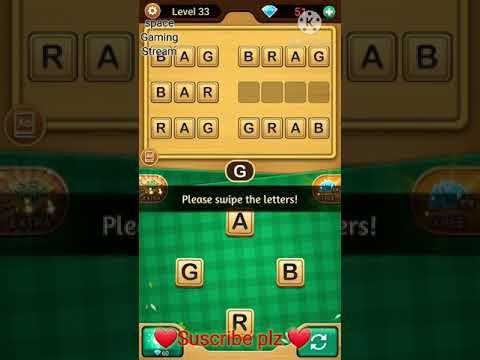 Video guide by Space Gaming Stream: Best Word Game Level 33 #bestwordgame