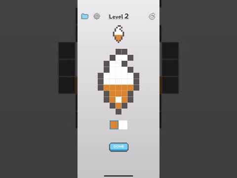 Video guide by RebelYelliex: Pixel Paint! Level 2 #pixelpaint