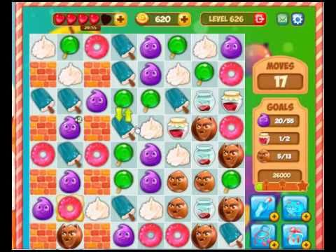 Video guide by Gamopolis: Candy Valley Level 626 #candyvalley