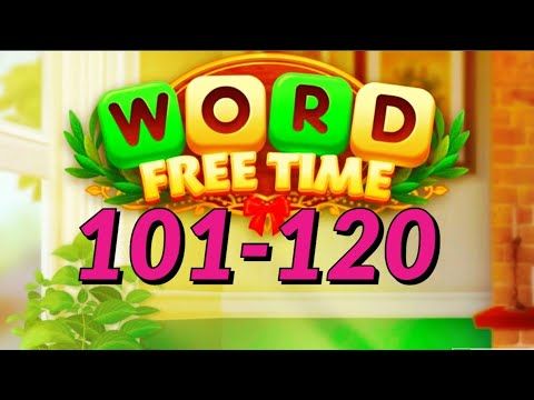 Video guide by Super Andro Gaming: Word Free Time Level 101 #wordfreetime