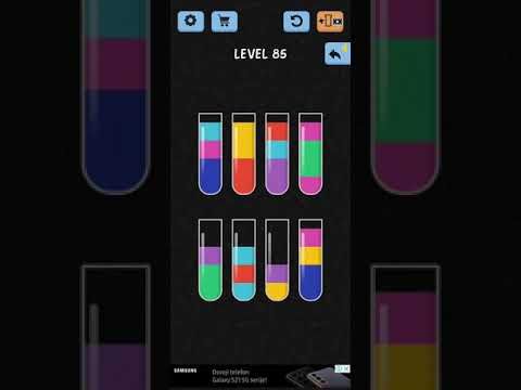 Video guide by ITA Gaming: Water Color Sort Level 85 #watercolorsort