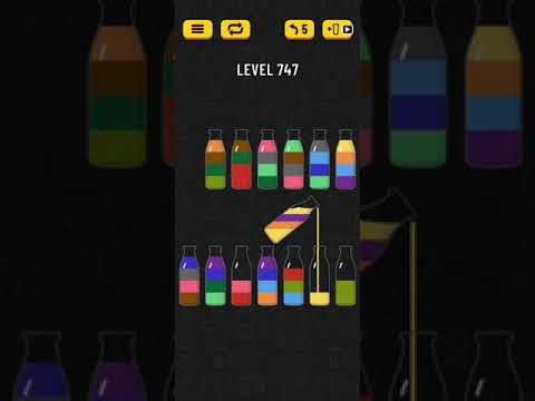 Video guide by HelpingHand: Soda Sort Puzzle Level 747 #sodasortpuzzle