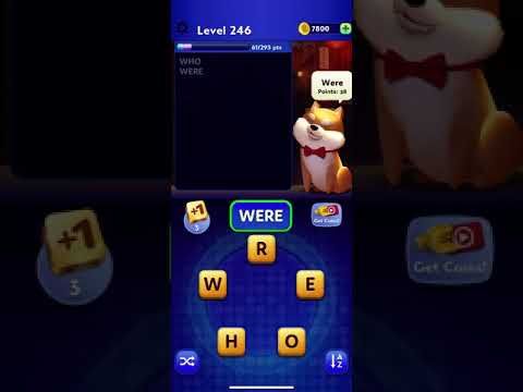 Video guide by RebelYelliex: Word Show Level 246 #wordshow
