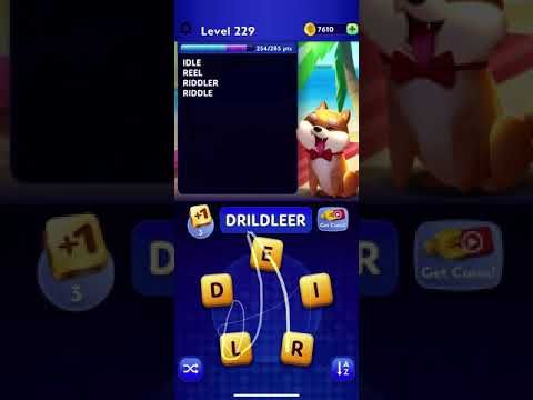 Video guide by RebelYelliex: Word Show Level 229 #wordshow