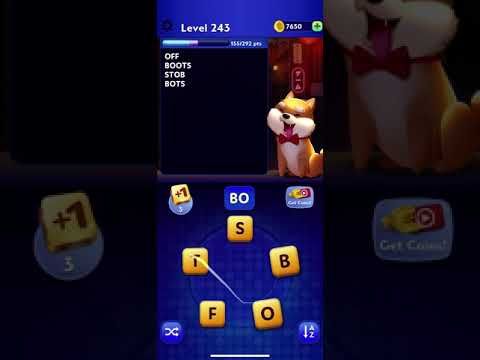 Video guide by RebelYelliex: Word Show Level 243 #wordshow