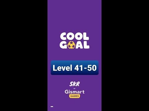 Video guide by Ms. Gamer TV: Cool Goal! Level 41-50 #coolgoal