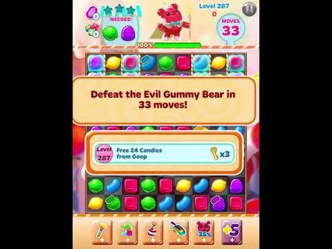 Video guide by Howler The wolf: Candy Blast Mania Level 287 #candyblastmania