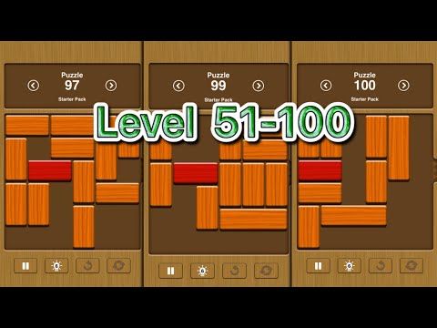 Video guide by Parutangel & Games: Unblock Me Level 51-100 #unblockme