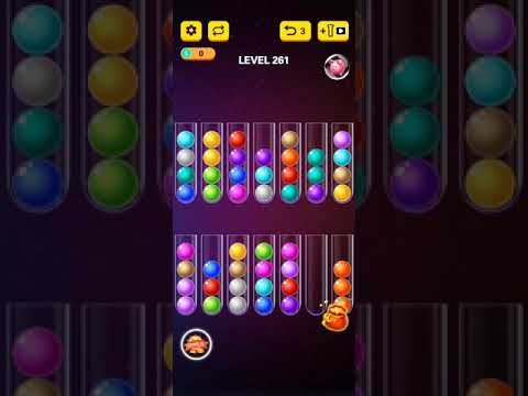 Video guide by HelpingHand: Ball Sort Puzzle 2021 Level 261 #ballsortpuzzle