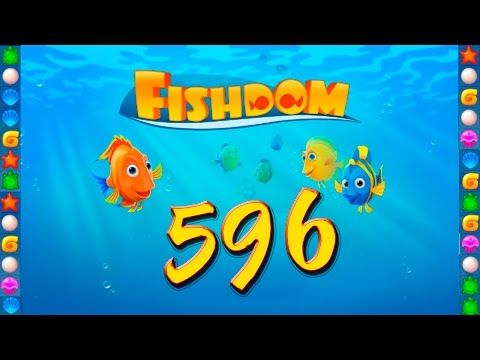 Video guide by GoldCatGame: Fishdom: Deep Dive Level 596 #fishdomdeepdive