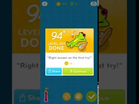Video guide by RebelYelliex: 94 Degrees Level 297 #94degrees