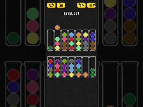 Video guide by Mobile games: Ball Sort Puzzle Level 683 #ballsortpuzzle