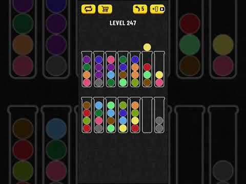 Video guide by Mobile games: Ball Sort Puzzle Level 247 #ballsortpuzzle