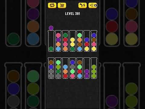 Video guide by Mobile games: Ball Sort Puzzle Level 391 #ballsortpuzzle