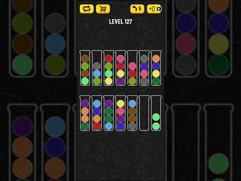 Video guide by Mobile games: Ball Sort Puzzle Level 127 #ballsortpuzzle