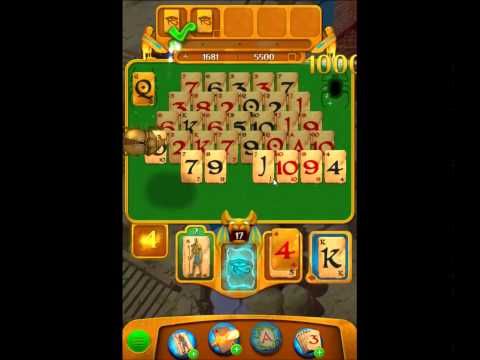 Video guide by skillgaming: .Pyramid Solitaire Level 384 #pyramidsolitaire