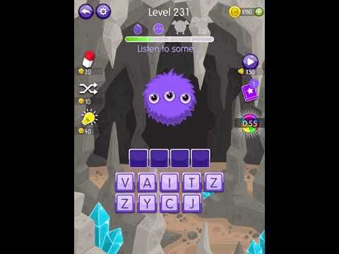 Video guide by Scary Talking Head: Word Monsters Level 231 #wordmonsters