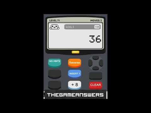 Video guide by TheGameAnswers: Calculator 2: The Game Level 71 #calculator2the
