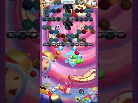 Video guide by IOS Fun Games: Bubble Mania Level 708 #bubblemania