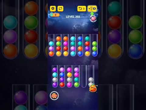 Video guide by HelpingHand: Ball Sort Puzzle 2021 Level 203 #ballsortpuzzle
